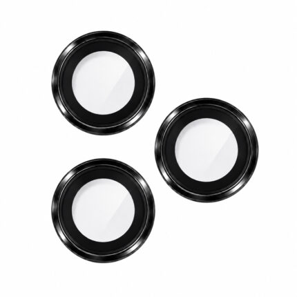 Metal Glass Lens Protection Compatible for iPhone 18 Pro / 18 Pro Max - Black