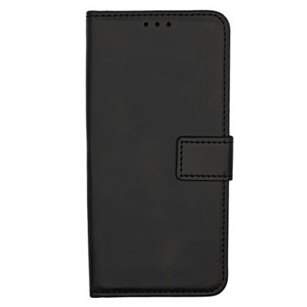PU Leather Wallet Case for Samsung Galaxy S22 - Black