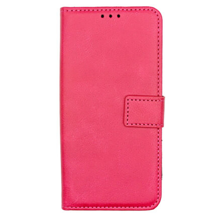 PU Leather Wallet Case for Samsung Galaxy A03S (CA Model) - Hot Pink