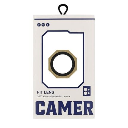 Metal Glass Lens Protection Compatible for iPhone 17 Air - Gold