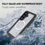Waterproof IP68 Magnetic Case for Samsung Galaxy S26 Ultra