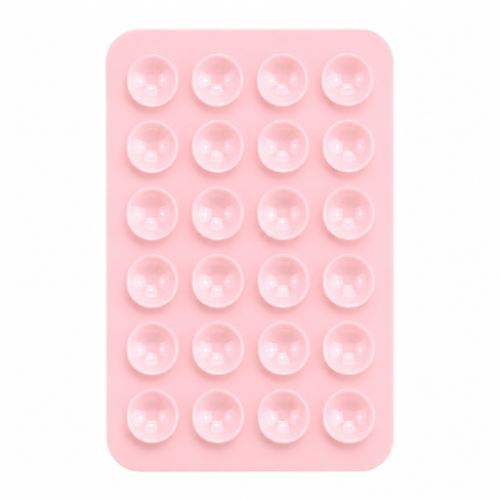 Suction Cup Grip for Phone Double-Side - Pink Suction Cup Grip for Phone Double-Side - Pink