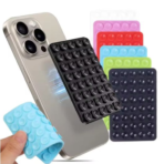 Suction Cup Grip for Phone Double-Side - Pink