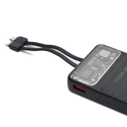 YESPLUS Power Bank YS-918 with Built-In Cable 20000mAh