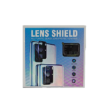 Tempered Glass Camera Lens Protector for Samsung Galaxy A55 - Black