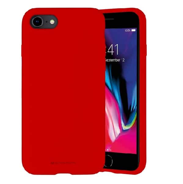 Goospery Soft Feeling Case for Apple iPhone 16e / 17e - Red Goospery Soft Feeling Case for Apple iPhone 16e / 17e - Red